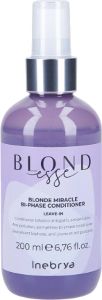 Inebrya Dvoufázový kondicionér pro blond vlasy Blondesse Blonde Miracle (Bi-Phase Conditioner) 200 ml