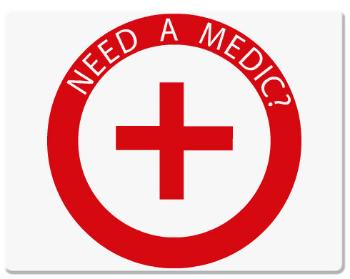 Podložka pod myš Need a medic?