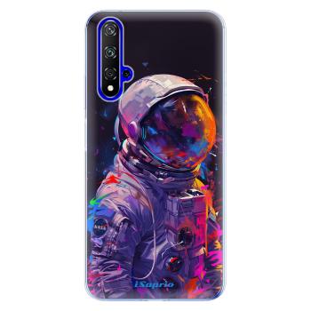 Odolné silikonové pouzdro iSaprio - Neon Astronaut - Huawei Honor 20