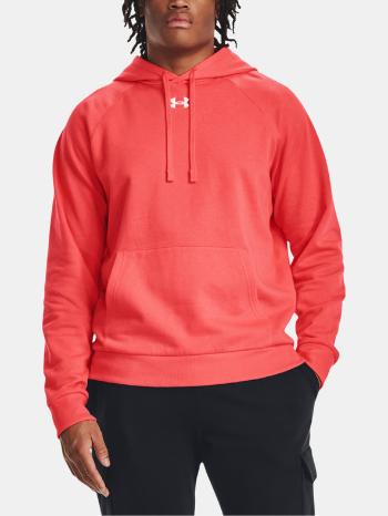 Under Armour UA Rival Fleece Hoodie Mikina Červená