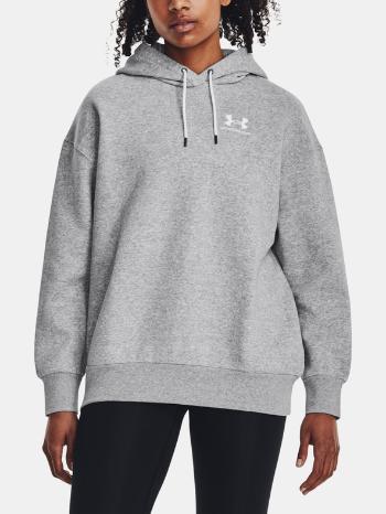 Under Armour Essential Flc OS Hoodie Mikina Šedá