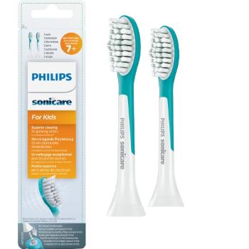 Philips Sonicare for Kids Standard HX6042/33 Standardní velikost hlavice sonického kartáčku pro děti od 7 let, 2 ks