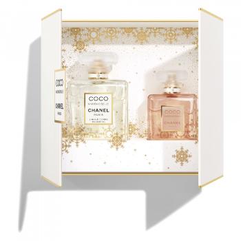 CHANEL COCO MADEMOISELLE CASE EAU DE PARFUM  SET PARFÉMOVÁ VODA 50 ML A TĚLOVÝ OLEJ 100 ML