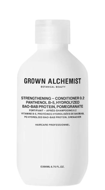 Grown Alchemist Posilující kondicionér Panthenol B-5, Hydrolyzed Baobab Protein, Pomegranate (Strengthening Conditioner) 200 ml