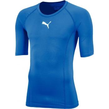 Puma LIGA BASELAYER TEE Pánské funkční triko, modrá, velikost