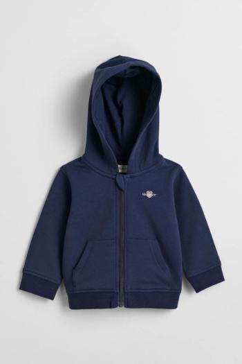 MIKINA GANT SHIELD ZIP HOODIE MARINE