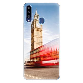 Odolné silikonové pouzdro iSaprio - London 01 - Samsung Galaxy A20s