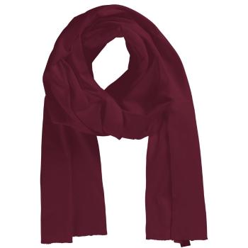 Neutral Lehká šála z organické Fairtrade bavlny - Bordeaux