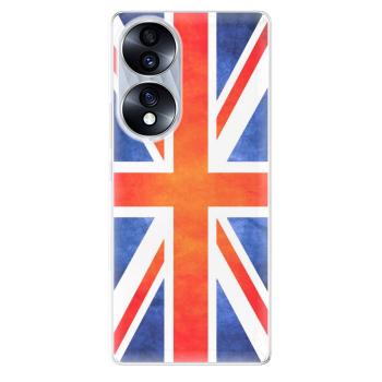 Odolné silikonové pouzdro iSaprio - UK Flag - Honor 70