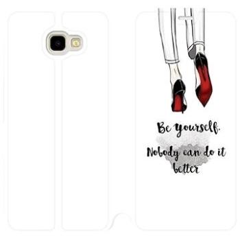 Flipové pouzdro na mobil Samsung Galaxy J4 Plus 2018 - M046P Be yourself (5903226503551)