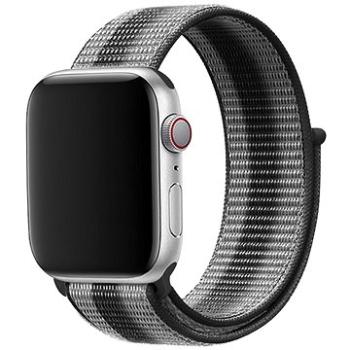 Eternico Airy pro Apple Watch 38mm / 40mm / 41mm  Elephant Gray with Black stripe    (AET-AWAY-ElGrB-38)