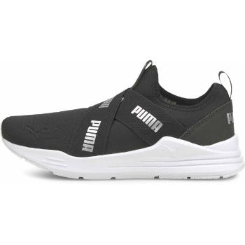 Puma WIRED RUN SLIP ON Dámské sportovní boty, černá, velikost 40.5