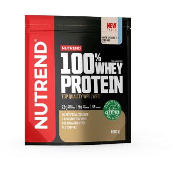 Nutrend 100% WHEY PROTEIN 1000 G BÍLÁ ČOKOLÁDA-KOKOS Protein, , velikost