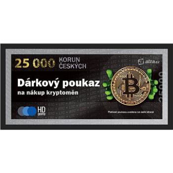 Elektronický poukaz na nákup Bitcoinu a dalších kryptoměn v hodnotě 25 000 Kč