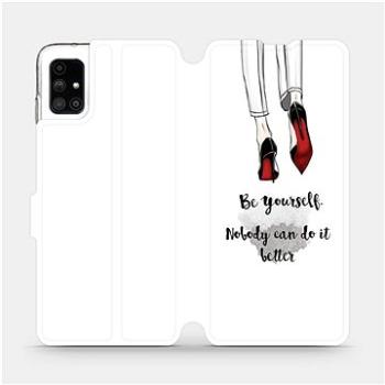 Flipové pouzdro na mobil Samsung Galaxy M51 - M046P Be yourself (5903516364855)