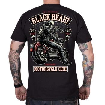 Triko BLACK HEART Coffin  černá  XXL