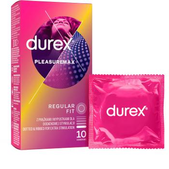 Durex Kondomy Pleasuremax Regular Fit 10 ks