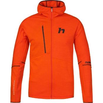 Hannah NIRO HOODY Pánská funkční mikina, oranžová, velikost