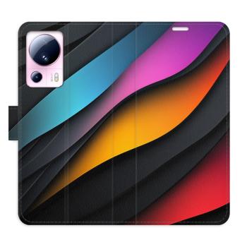 Flipové pouzdro iSaprio - Color Waves - Xiaomi 13 Lite