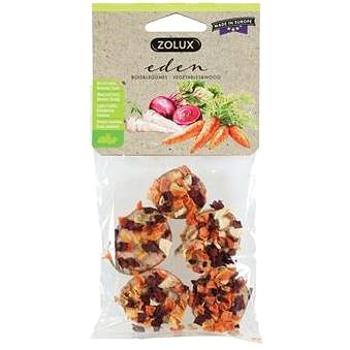 Zolux Eden wood log. pochoutka slice mix 30 g (3336022095074)