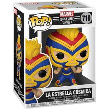 Funko POP! Marvel Luchadores- Captain Marvel (889698538725)