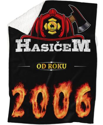 Deka Hasičem od roku (rok: 2006, Podšití beránkem: ANO)