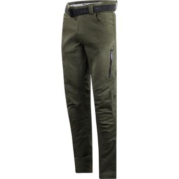 Pánské moto kalhoty LS2 Straight Olive Green  L  olivově zelená