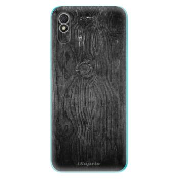 Odolné silikonové pouzdro iSaprio - Black Wood 13 - Xiaomi Redmi 9A