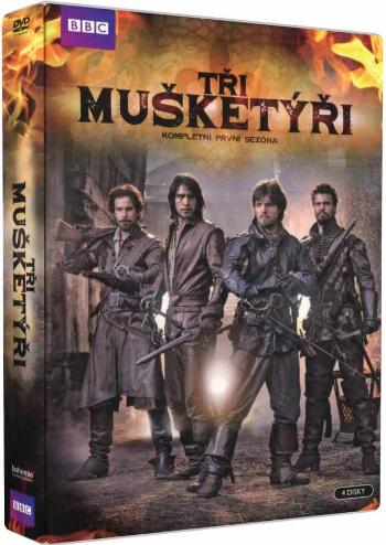 Tři mušketýři - kompletní 1. sezóna (4 DVD) - seriál