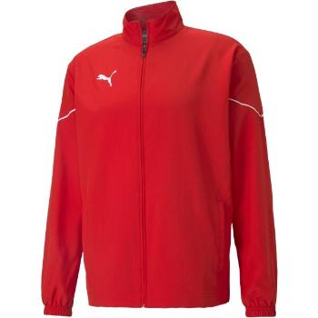 Puma TEAMRISE SIDELINE JACKET Pánská mikina, červená, velikost