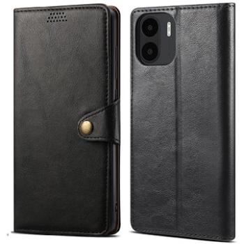 Lenuo Leather flipové pouzdro pro Xiaomi Redmi A1, černá (348366)