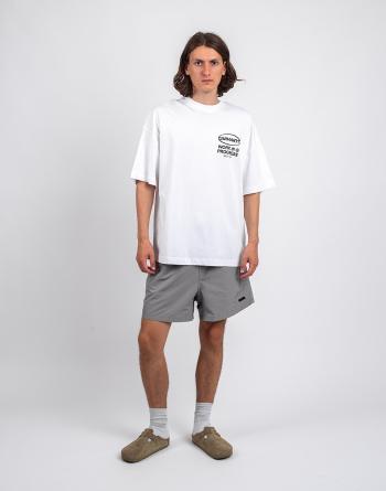 Tričko Carhartt WIP S/S Body Of Work T-Shirt White / Black