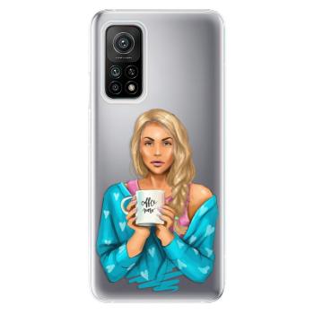 Odolné silikonové pouzdro iSaprio - Coffe Now - Blond - Xiaomi Mi 10T / Mi 10T Pro