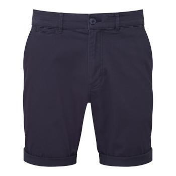 Asquith & Fox Pánské kraťasy chino - Námořní modrá | 2XL