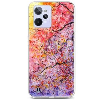 TopQ Kryt Realme C31 silikon Abstract Tree 74346 (Sun-74346)