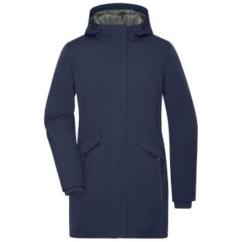 James & Nicholson Elegantní dámská zimní parka JN1175 - Tmavě modrá | XS