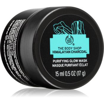 The Body Shop Himalayan Charcoal čisticí a rozjasňující pleťová maska pro mastnou a problematickou pleť 15 ml