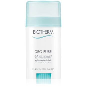 Biotherm Deo Pure tuhý antiperspirant pro citlivou pokožku 40 ml