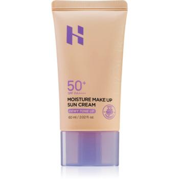 Holika Holika Moisture Make Up Sun Cream ochranný tónovací krém na obličej SPF 50+ 60 ml