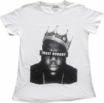 Notorious B.I.G. Tričko Trust Nobody White L