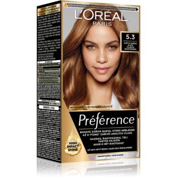 L’Oréal Paris Préférence barva na vlasy odstín 5.3 Ligth Golden Brown 1 ks