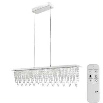 Globo - LED Stmívatelný křišťálový lustr na lanku LED/24W/230V + DO (123428)