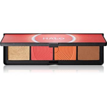 Smashbox Halo Sculpt + Glow Face Palette paletka rozjasňovačů a tvářenek odstín Coral Saturation 15,7 g