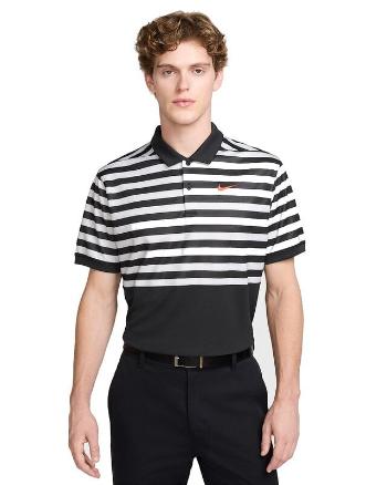 Nike Dri-Fit Victory+ Blocked Mens Black/Team Orange XL Polo košile