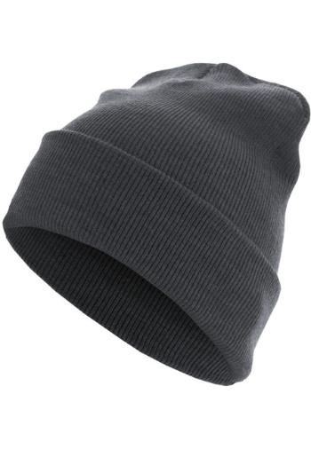 Urban Classics Beanie Basic Flap Long Version h.grey - UNI