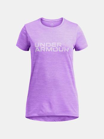 Under Armour UA G Tech Twist Wdmk Logo SS Triko dětské Fialová