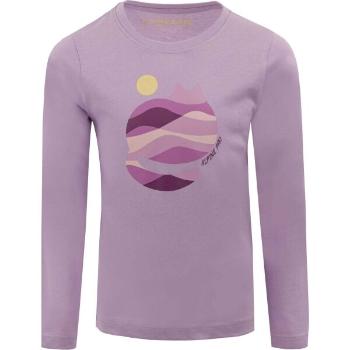 ALPINE PRO JURGO Lány felső, lila, méret 116-122