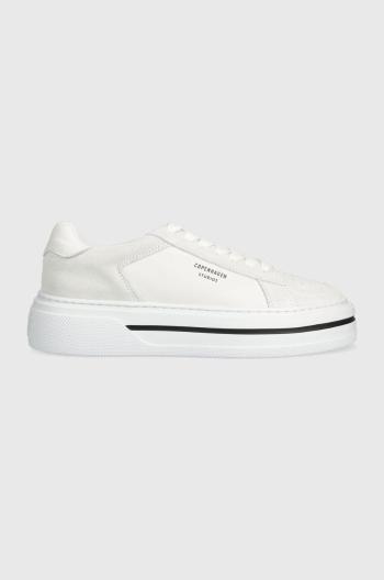 Kožené sneakers boty Copenhagen bílá barva, CPH181