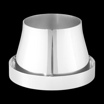 Nerezový květináč s miskou TERRA, malý - Georg Jensen