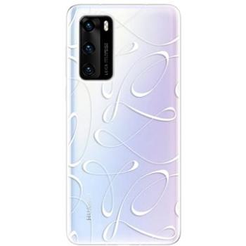 iSaprio Fancy - white pro Huawei P40 (fanwh-TPU3_P40)